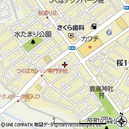 一誠商事株式会社　筑波大学前支店周辺の地図