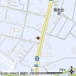 安楽亭 栗橋店周辺の地図