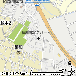 県営都和アパート周辺の地図