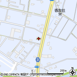 安楽亭栗橋店周辺の地図