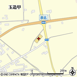 茨城県行方市玉造甲5252周辺の地図