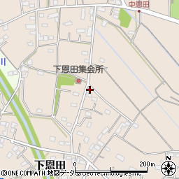 埼玉県熊谷市下恩田255-2周辺の地図