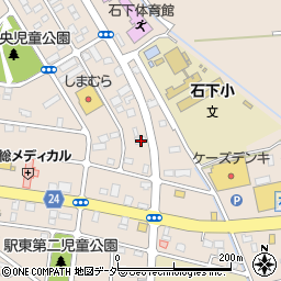茨城県常総市新石下3967周辺の地図