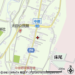 長野県塩尻市太田388周辺の地図
