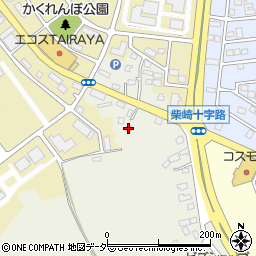 茨城県つくば市柴崎1017周辺の地図