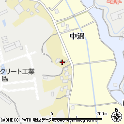 茨城県常総市大沢新田81周辺の地図