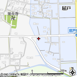 埼玉県熊谷市屈戸121周辺の地図