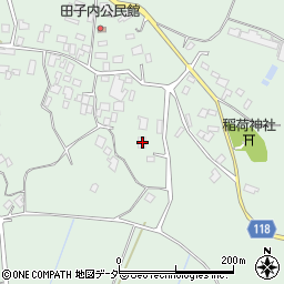 茨城県かすみがうら市安食690-1周辺の地図