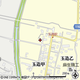 茨城県行方市玉造甲7195周辺の地図