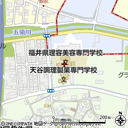 福井県理容生活衛生同業組合周辺の地図