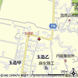 茨城県行方市玉造乙1132周辺の地図