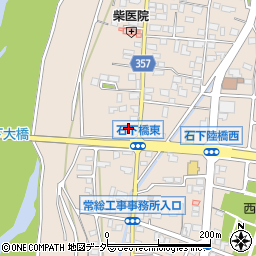 茨城県常総市新石下110周辺の地図