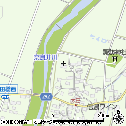 長野県塩尻市洗馬683周辺の地図