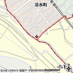 清水町自治会館周辺の地図