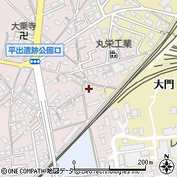 長野県塩尻市桔梗ケ原66-4周辺の地図