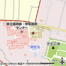 全国ベーチェット協会　視覚障害者支援センター熊谷周辺の地図