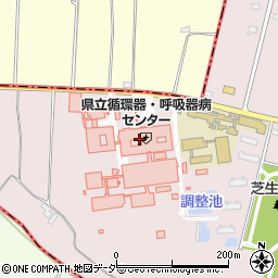 埼玉県立循環器・呼吸器病センター周辺の地図