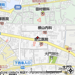 長野県塩尻市大門三番町3-22周辺の地図