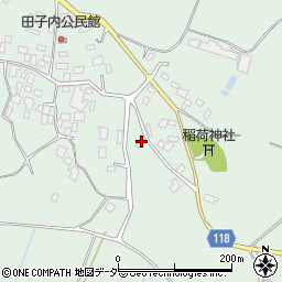 茨城県かすみがうら市安食722-1周辺の地図