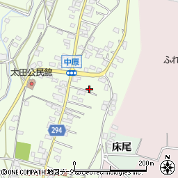 長野県塩尻市太田380-3周辺の地図