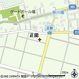 埼玉県加須市正能578周辺の地図