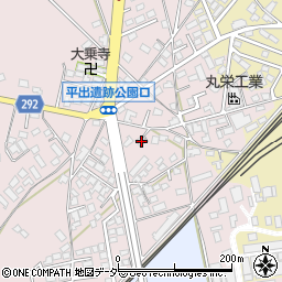 長野県塩尻市桔梗ケ原76-1周辺の地図