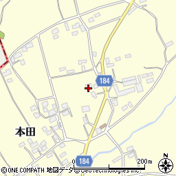 埼玉県深谷市本田6189-1周辺の地図