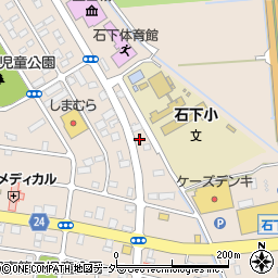 茨城県常総市新石下3969周辺の地図