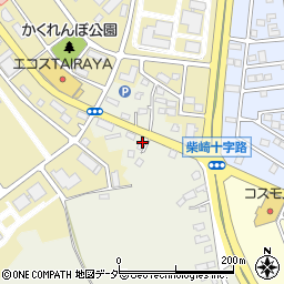 茨城県つくば市柴崎1013周辺の地図