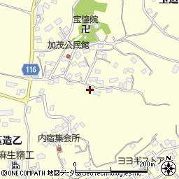 茨城県行方市玉造乙16周辺の地図