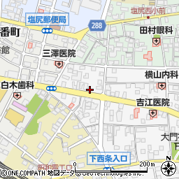 長野県塩尻市大門三番町4-20周辺の地図