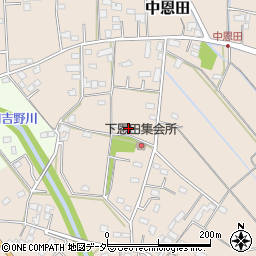 埼玉県熊谷市中恩田631周辺の地図