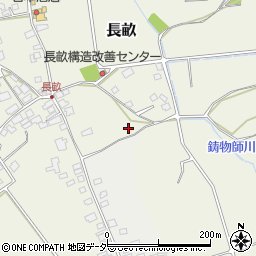 長野県塩尻市長畝周辺の地図