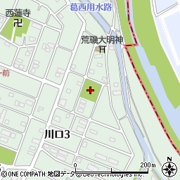 岡公園周辺の地図