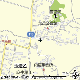 茨城県行方市玉造乙15-2周辺の地図
