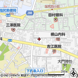 長野県塩尻市大門三番町3-5周辺の地図