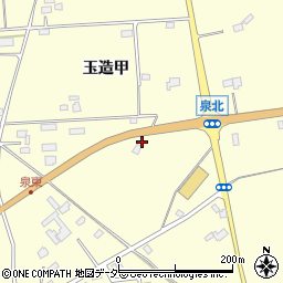 茨城県行方市玉造甲6364周辺の地図