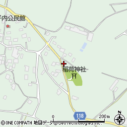 茨城県かすみがうら市安食2270-1周辺の地図