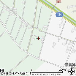 茨城県常総市栗山新田486周辺の地図