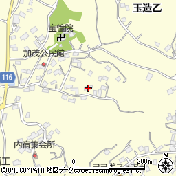 茨城県行方市玉造乙32周辺の地図