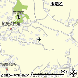 茨城県行方市玉造乙周辺の地図