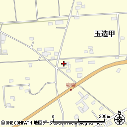 茨城県行方市玉造甲6374周辺の地図
