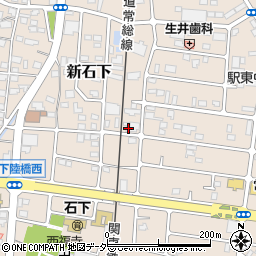 茨城県常総市新石下3745周辺の地図