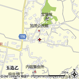 茨城県行方市玉造乙19周辺の地図
