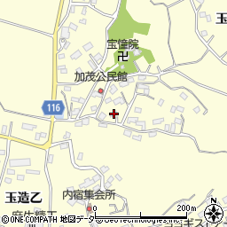 茨城県行方市玉造乙20周辺の地図