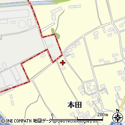 埼玉県深谷市本田6203周辺の地図