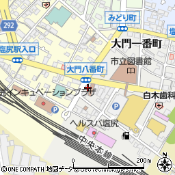 関本屋食堂周辺の地図
