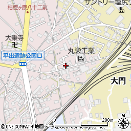 長野県塩尻市桔梗ケ原72-2周辺の地図