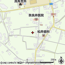 長野県塩尻市芦ノ田2577周辺の地図