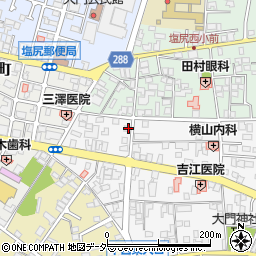 長野県塩尻市大門三番町4-14周辺の地図